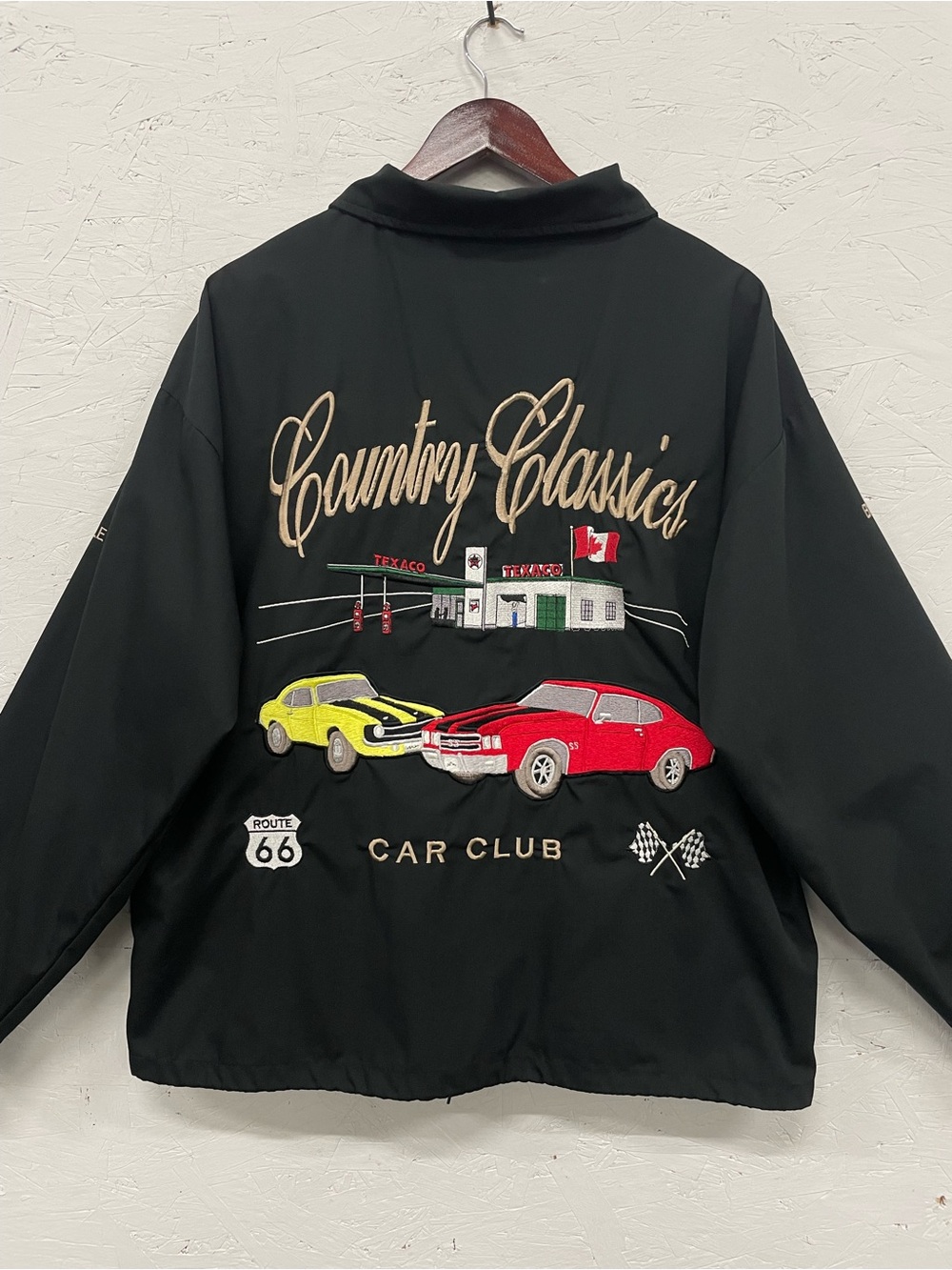 Vintage 90s “Country Classics Car Club” Embroidered Jacket, XL, Star Sportswear